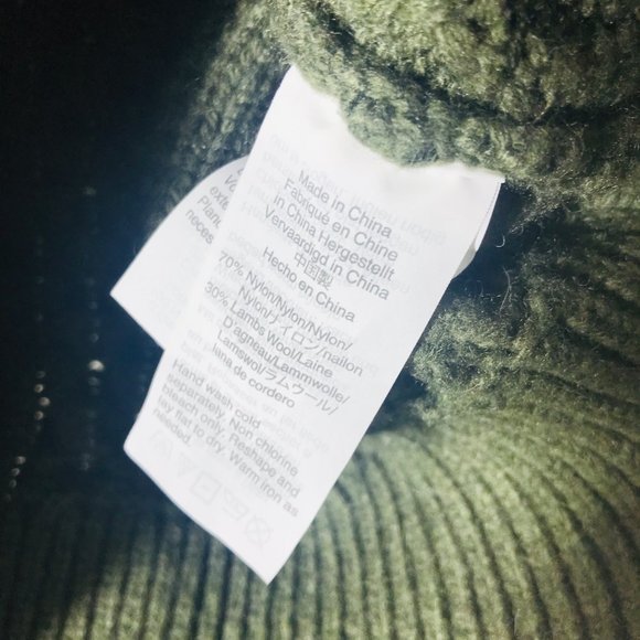 J. CREW Wool Sweater Popcorn Cable Knit Pullover Size XS - Picture 8 of 9